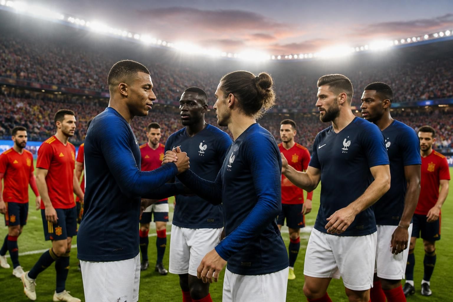 découvrez comment la france prépare avec confiance son match face à l'espagne en coupe du monde, tout en mettant en lumière ses talents prometteurs.
