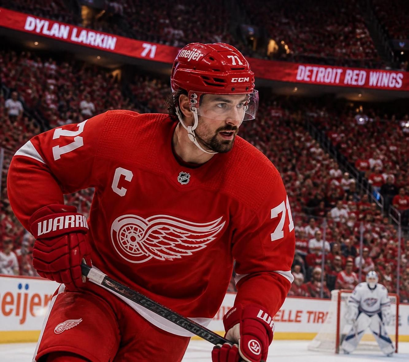 découvrez comment la dernière bombe de dylan larkin ravive la frénésie des rumeurs d'échange et secoue le monde du hockey.