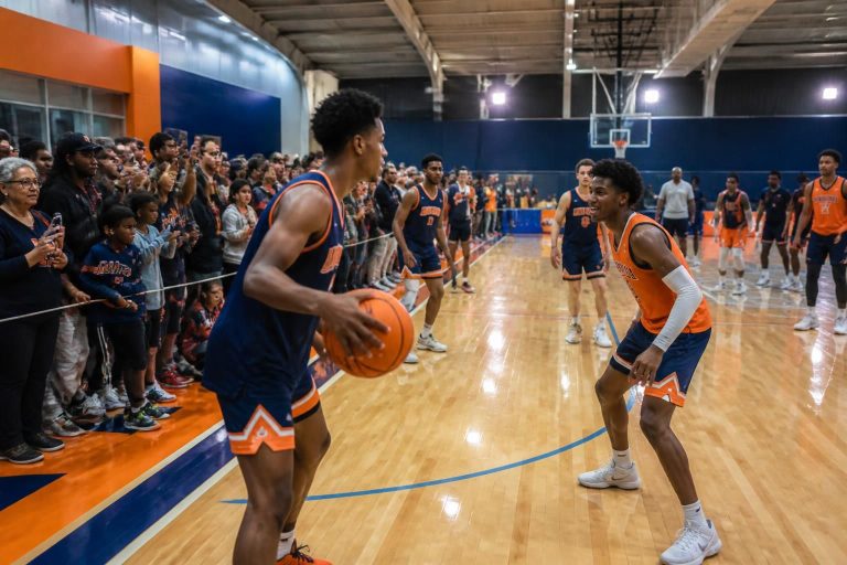 découvrez comment le basketball masculin de l'utep rapproche les fans lors d'une séance d'entraînement ouverte, offrant un moment unique d'interaction et de passion sportive.