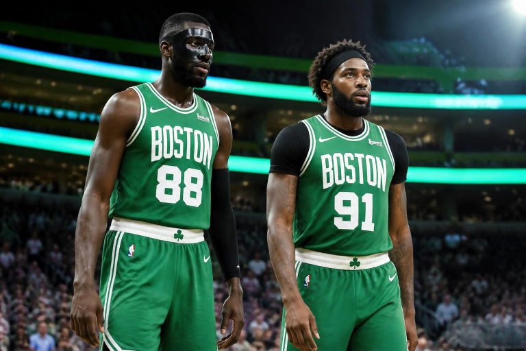 les celtics accueillent neemias queta aux côtés de mitchell robinson, formant un duo puissant qui pourrait transformer l'équipe et changer le cours de la saison.
