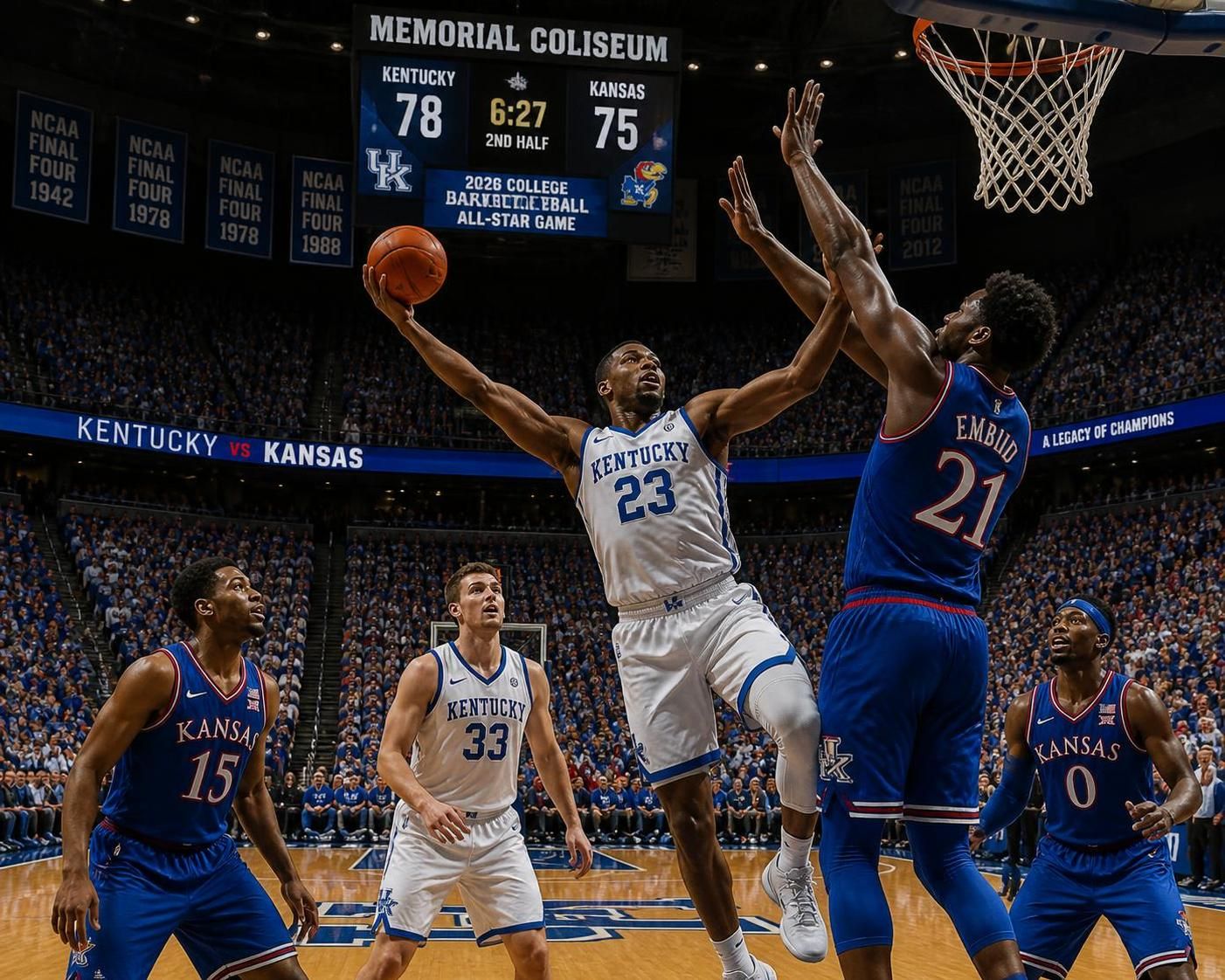 les anciens joueurs de kentucky triomphent face à kansas et se qualifient pour la finale très attendue du tbt 2026.
