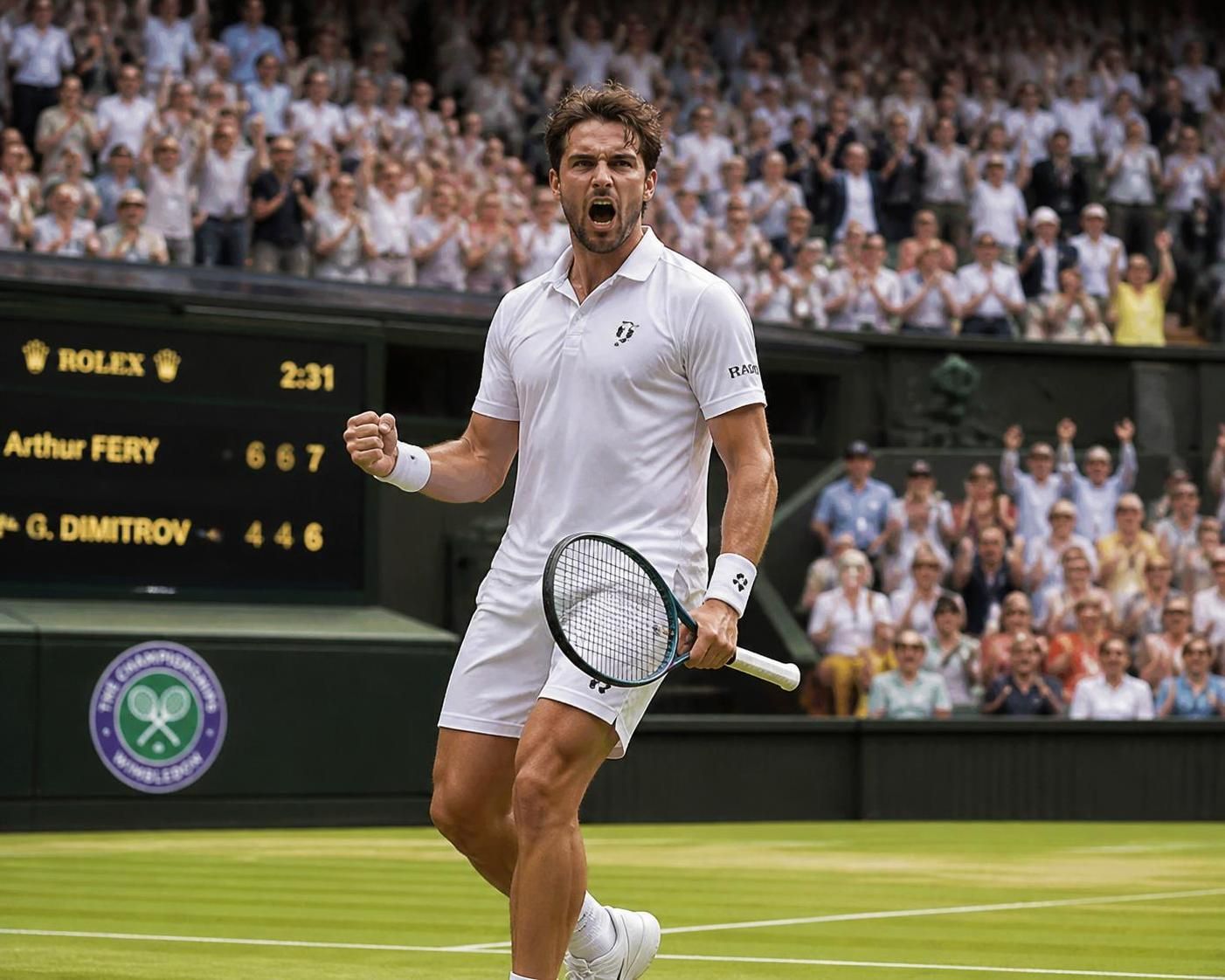 découvrez l'extraordinaire aventure d'arthur fery à wimbledon, un outsider dont le parcours fascinant captive les passionnés de tennis.