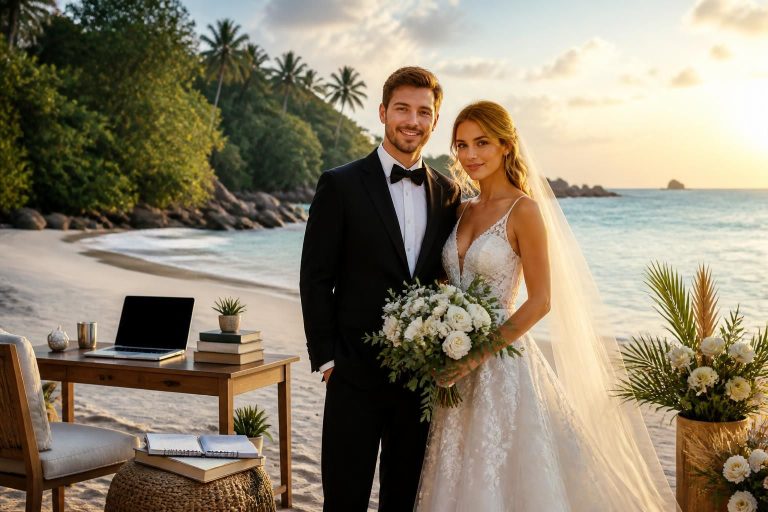 découvrez qui est thea booysen, l'épouse de mrbeast, et plongez dans leur histoire d'amour unique ainsi que leur mariage exceptionnel sur une île privée.