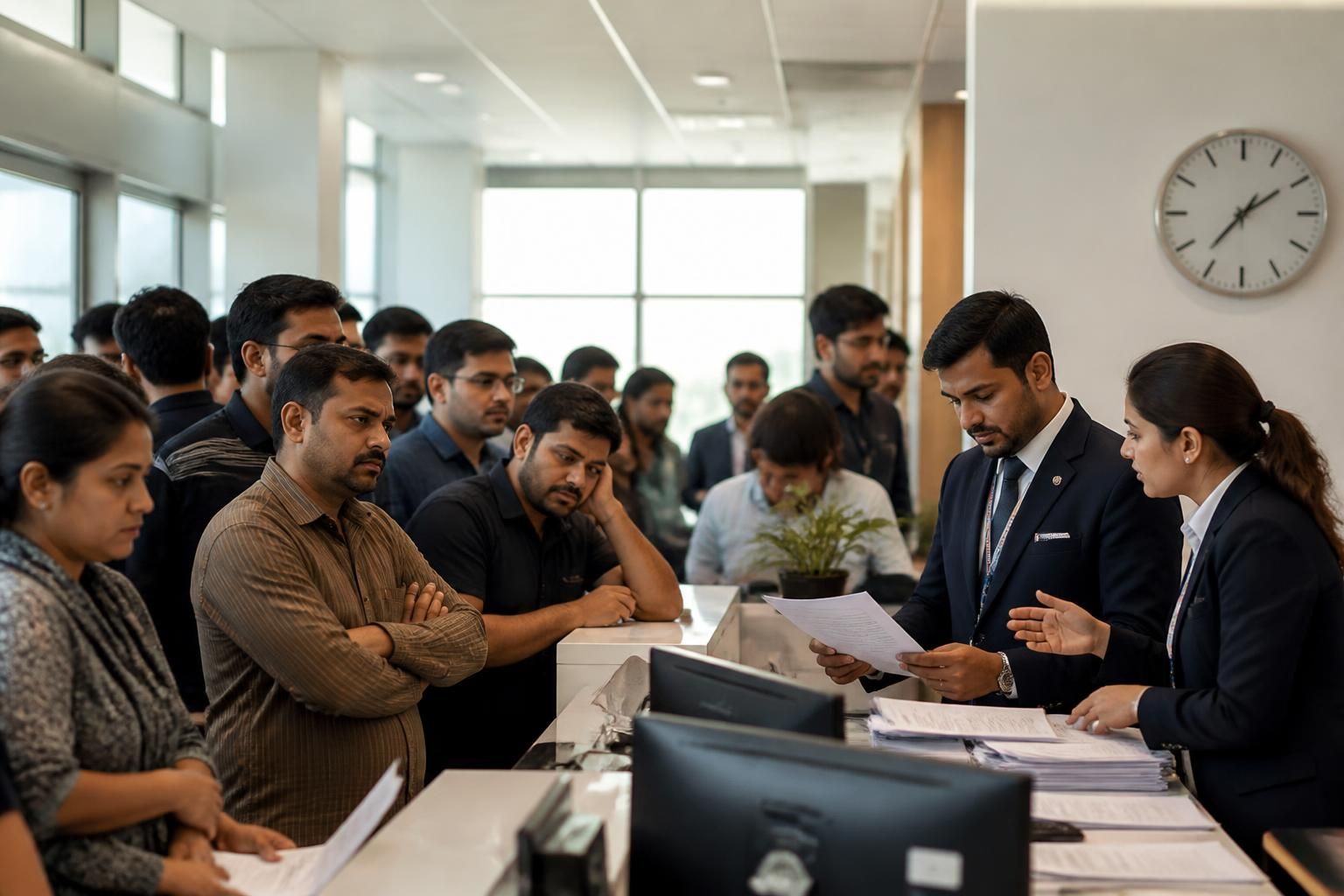 les services de passeport indien aux émirats connaissent des retards en raison d'un conflit contractuel, prolongeant la période de transition et impactant les demandeurs.