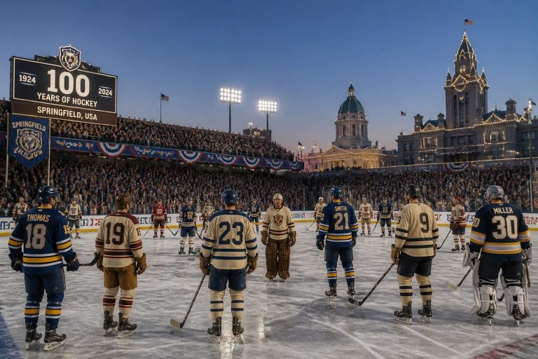 découvrez comment springfield célèbre 100 ans d'histoire riche et passionnante dans le hockey professionnel, entre exploits, légendes et moments inoubliables.