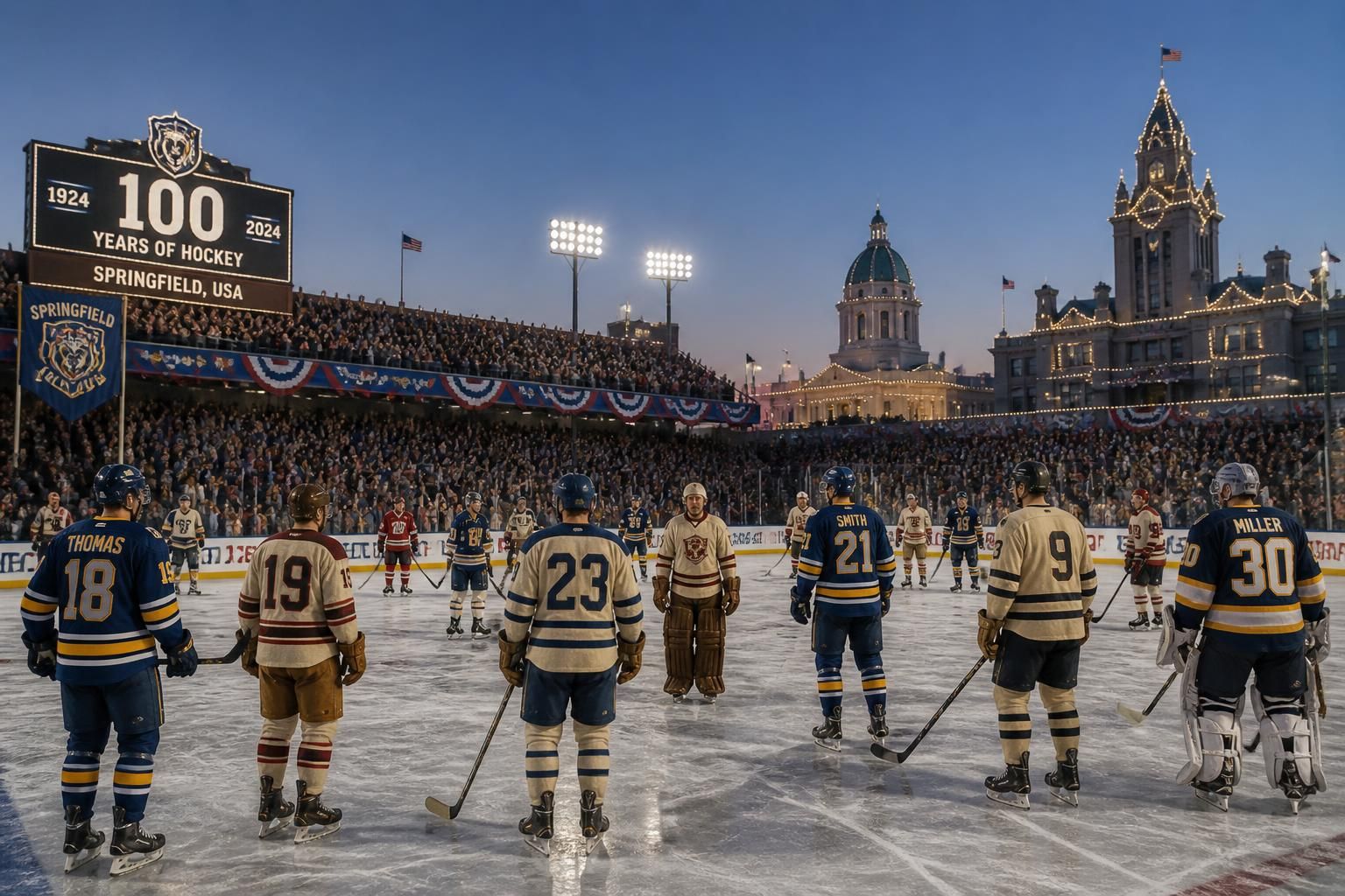 découvrez comment springfield célèbre 100 ans d'histoire riche et passionnante dans le hockey professionnel, entre exploits, légendes et moments inoubliables.