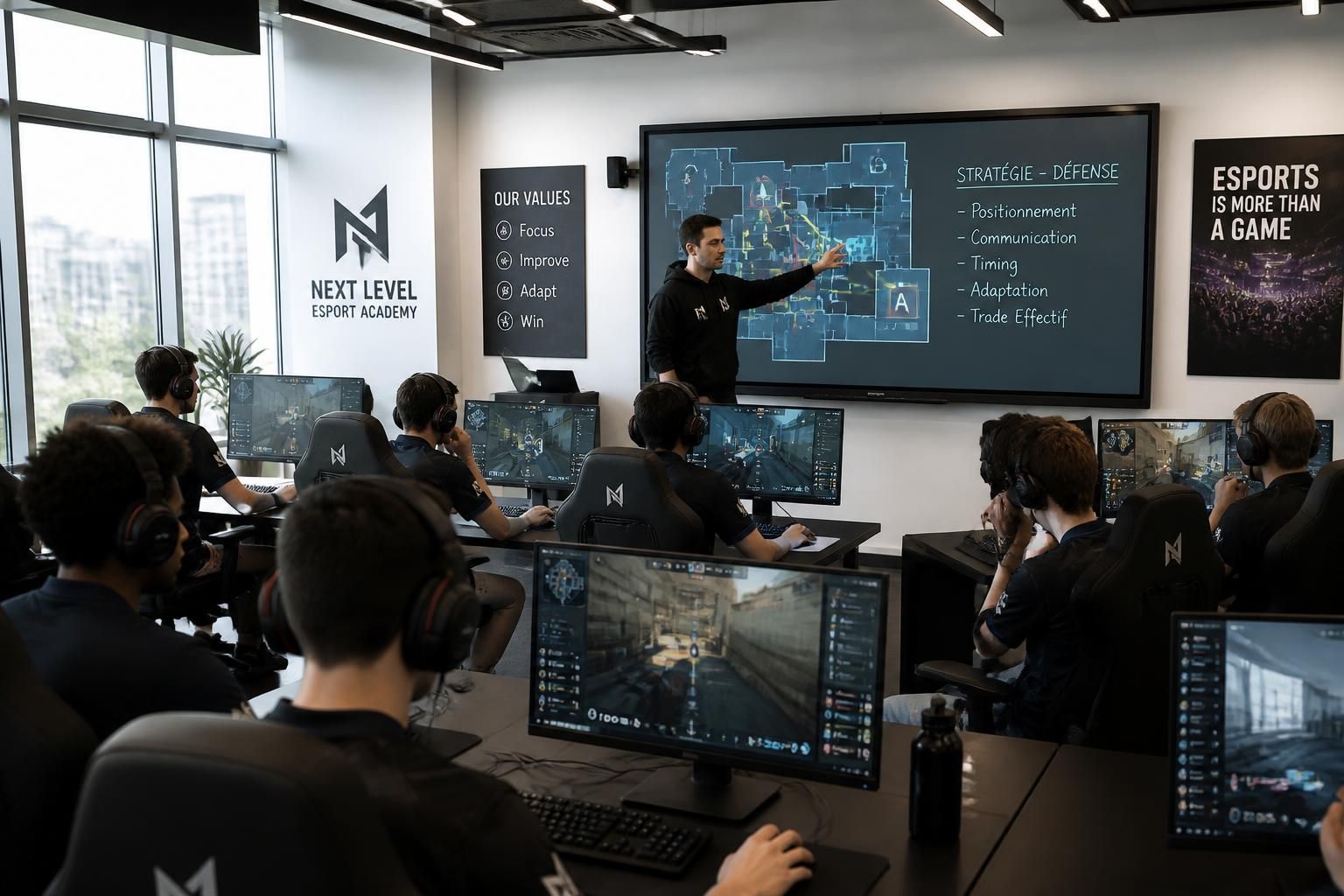 découvrez une école d'esports innovante qui intègre les jeux vidéo dans ses méthodes pédagogiques pour offrir un apprentissage ludique et moderne.