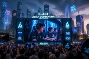 blast prépare une prise de contrôle majeure des événements esports en asie, renforçant sa présence et son influence dans la région jusqu'à fin 2026.