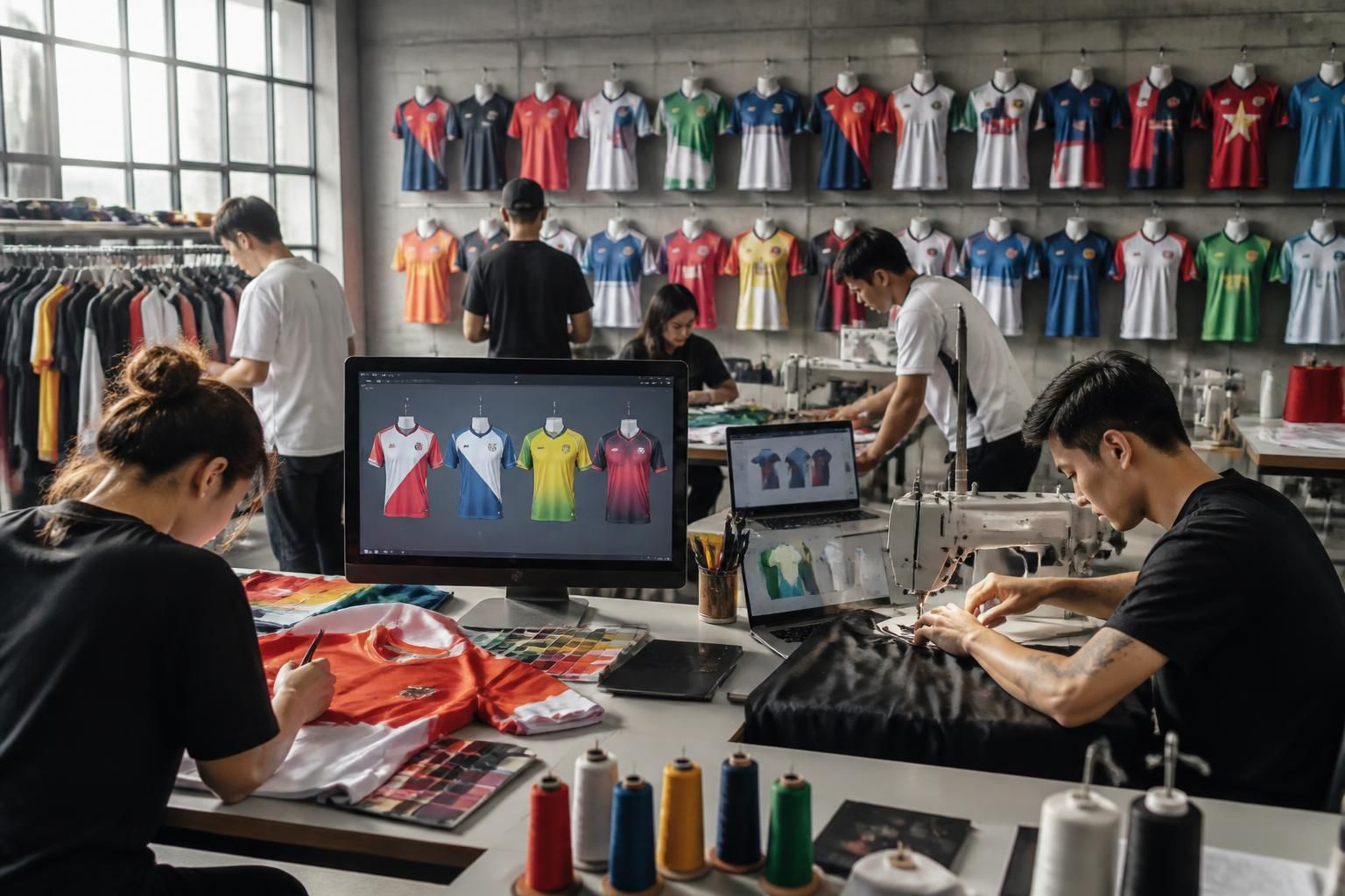 découvrez les coulisses de la collaboration adidas pour fabriquer plus de 100 maillots nationaux uniques destinés à la esports nations cup, alliant innovation et passion du sport.