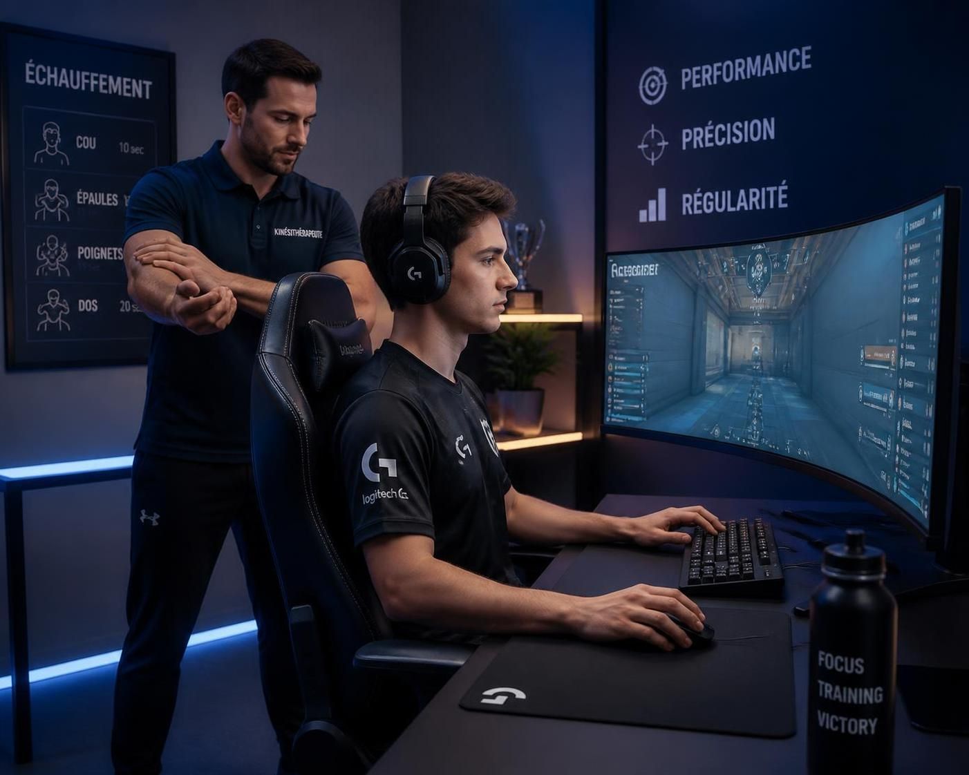 découvrez les enjeux physiques liés au jeu vidéo professionnel et explorez les nouvelles méthodes innovantes pour prendre soin de la santé des joueurs.