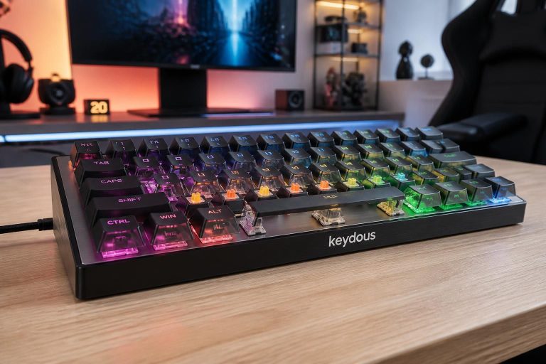 découvrez le clavier gaming ultime de keydous, équipé de switches magnétiques innovants pour une performance et une réactivité exceptionnelles. parfait pour les gamers exigeants.