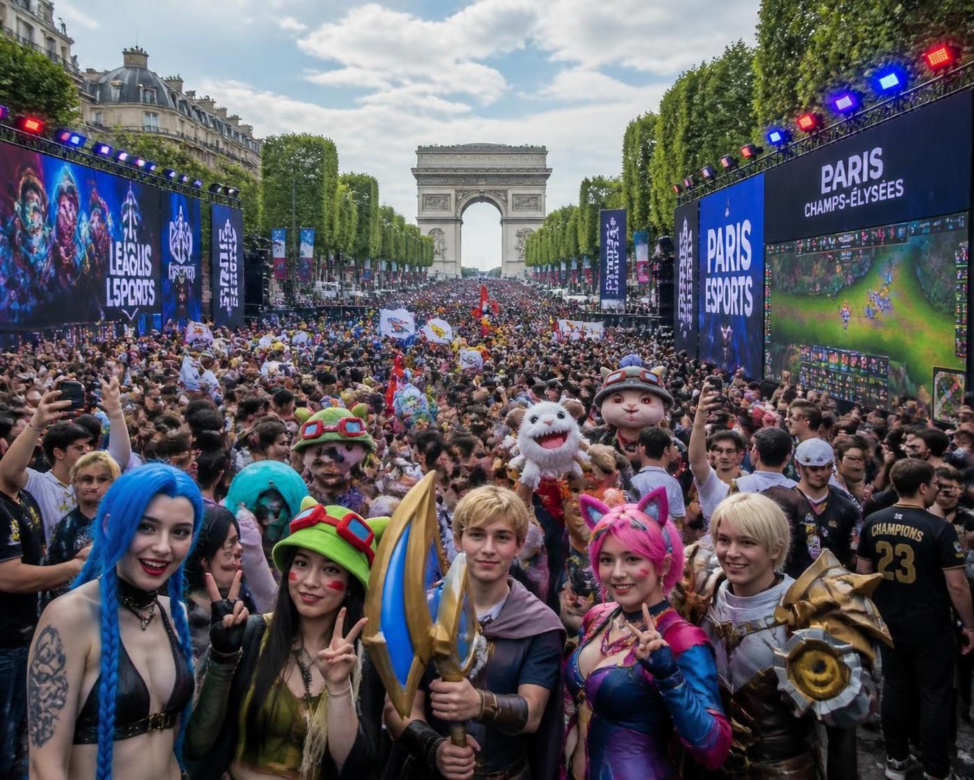 découvrez comment le festival esports de la coupe du monde esports 2026 à paris rassemble des milliers de fans pour un événement exceptionnel, célébrant la passion et la compétition dans l'univers du gaming.