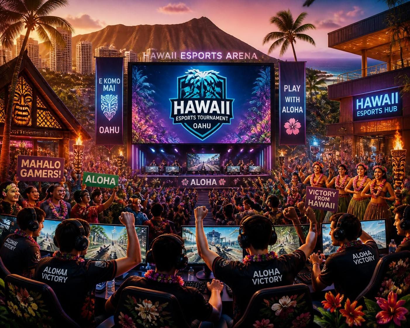 le hawaiÊ»i esports invitational organisĂ© par zippy's revient en 2027 Ă oÊ»ahu pour une nouvelle compĂ©tition passionnante rĂ©unissant les meilleurs joueurs.
