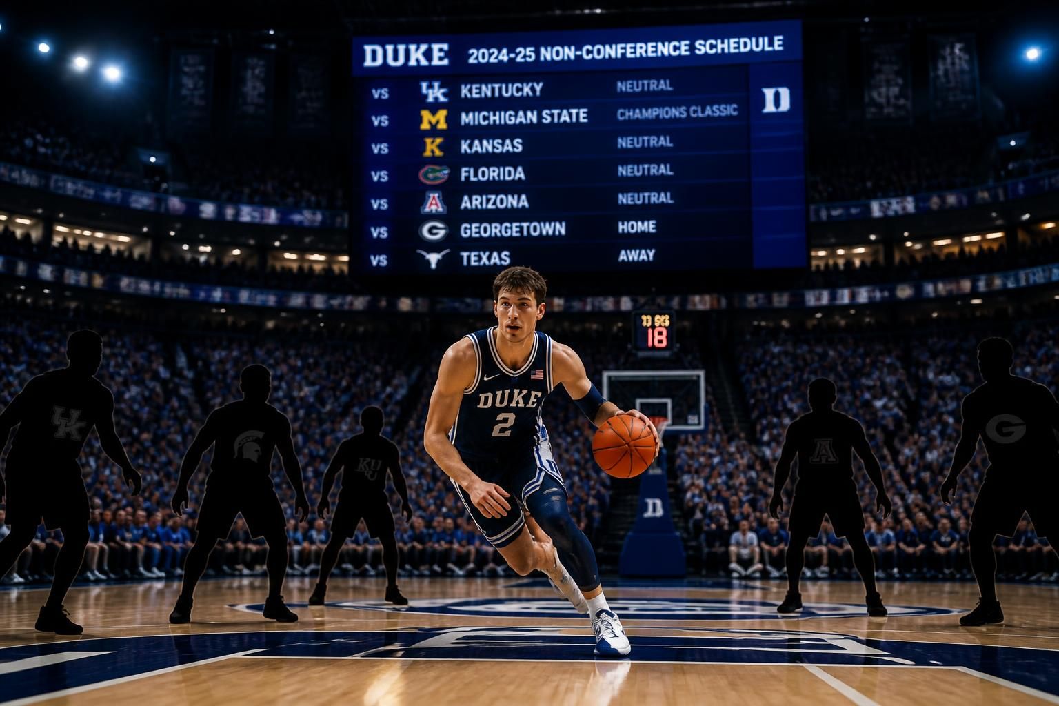 découvrez le calendrier hors-conférence de duke basketball, révélant des défis majeurs à venir pour l'équipe cette saison.