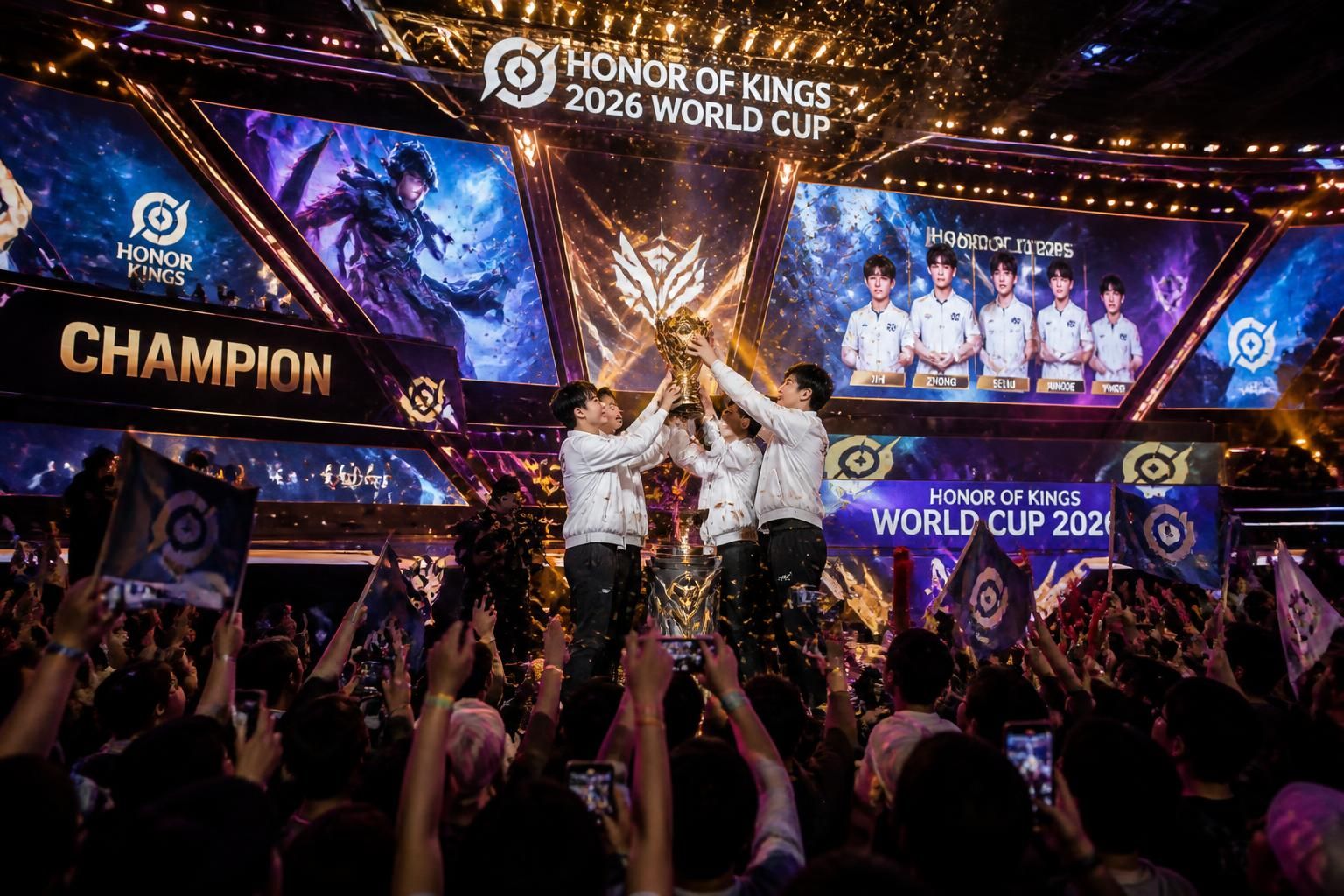 découvrez comment les gamers ont triomphé à la coupe du monde honor of kings lors de la coupe du monde esports 2026, un événement phare réunissant les meilleurs joueurs du monde.