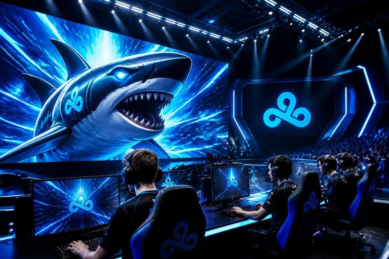 attack shark s'associe à cloud9 esports dans un partenariat stratégique visant à dominer la ligue de compétition e-sportive grâce à une collaboration innovante et des performances renforcées.