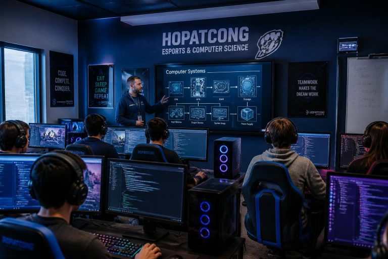 plongez dans la classe de l'enseignant en informatique et esports à hopatcong et découvrez une immersion unique au cœur de la passion pour le numérique et les compétitions électroniques.