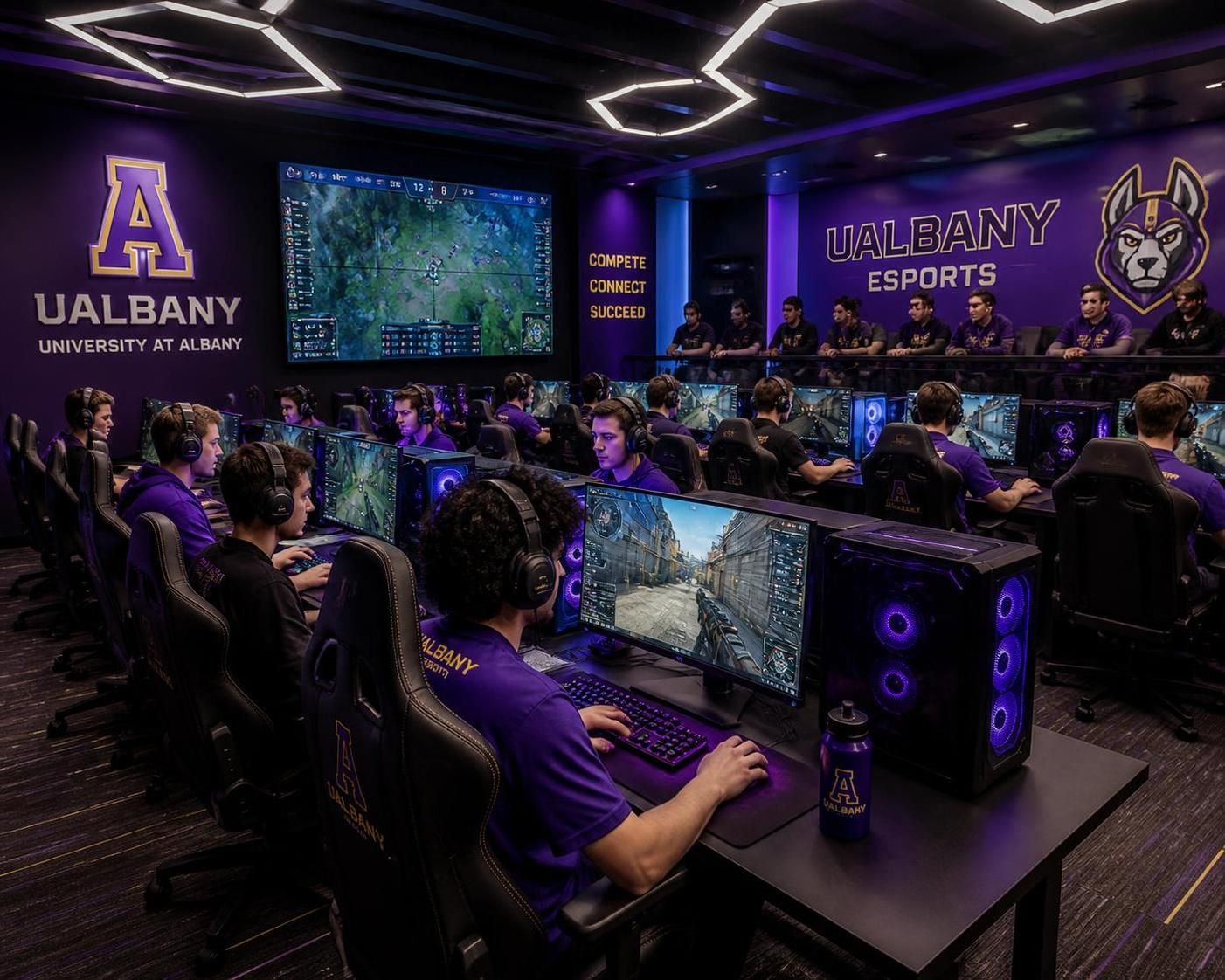 l'équipe esports de l'université d'albany se prépare activement pour une nouvelle saison pleine de défis et d'opportunités, prête à démontrer son talent et sa détermination.