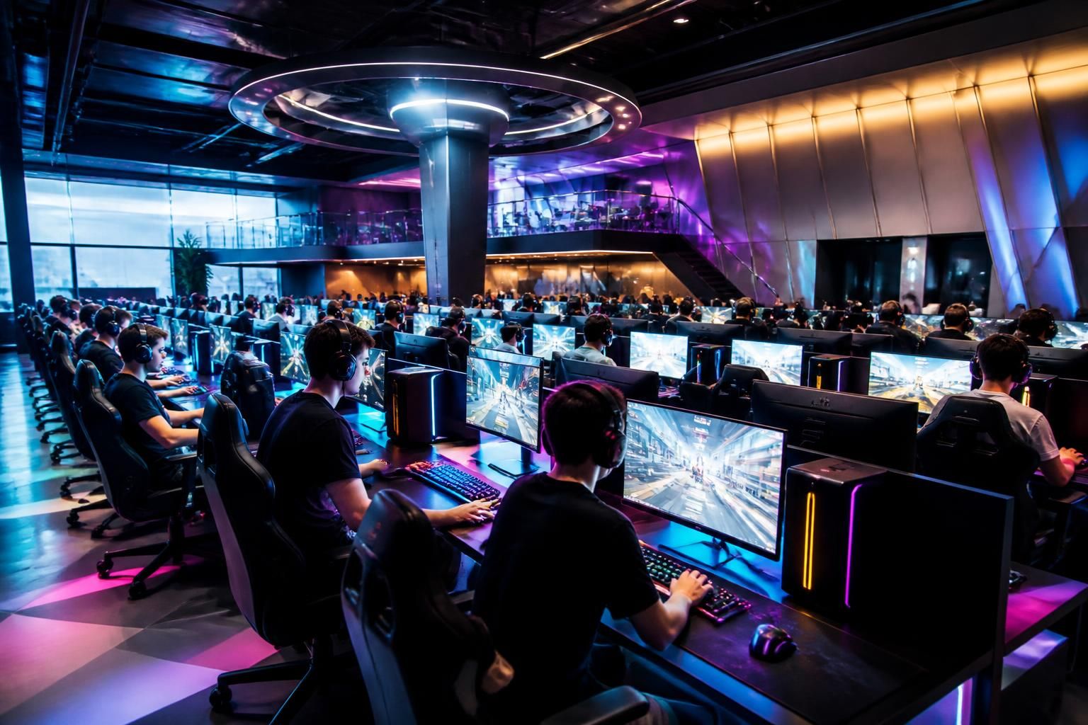 découvrez la nouvelle gamme surge esports de plano avec plus de 40 pc de gaming réunis dans le legacy drive lounge, alliant performance et innovation pour une expérience de jeu ultime.
