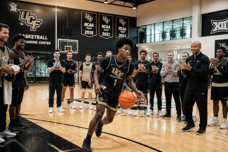 découvrez l'arrivée de k’nard callendar, la talentueuse recrue 4 étoiles, qui rejoint l'équipe de basketball de l'ucf pour renforcer son roster et viser l'excellence.