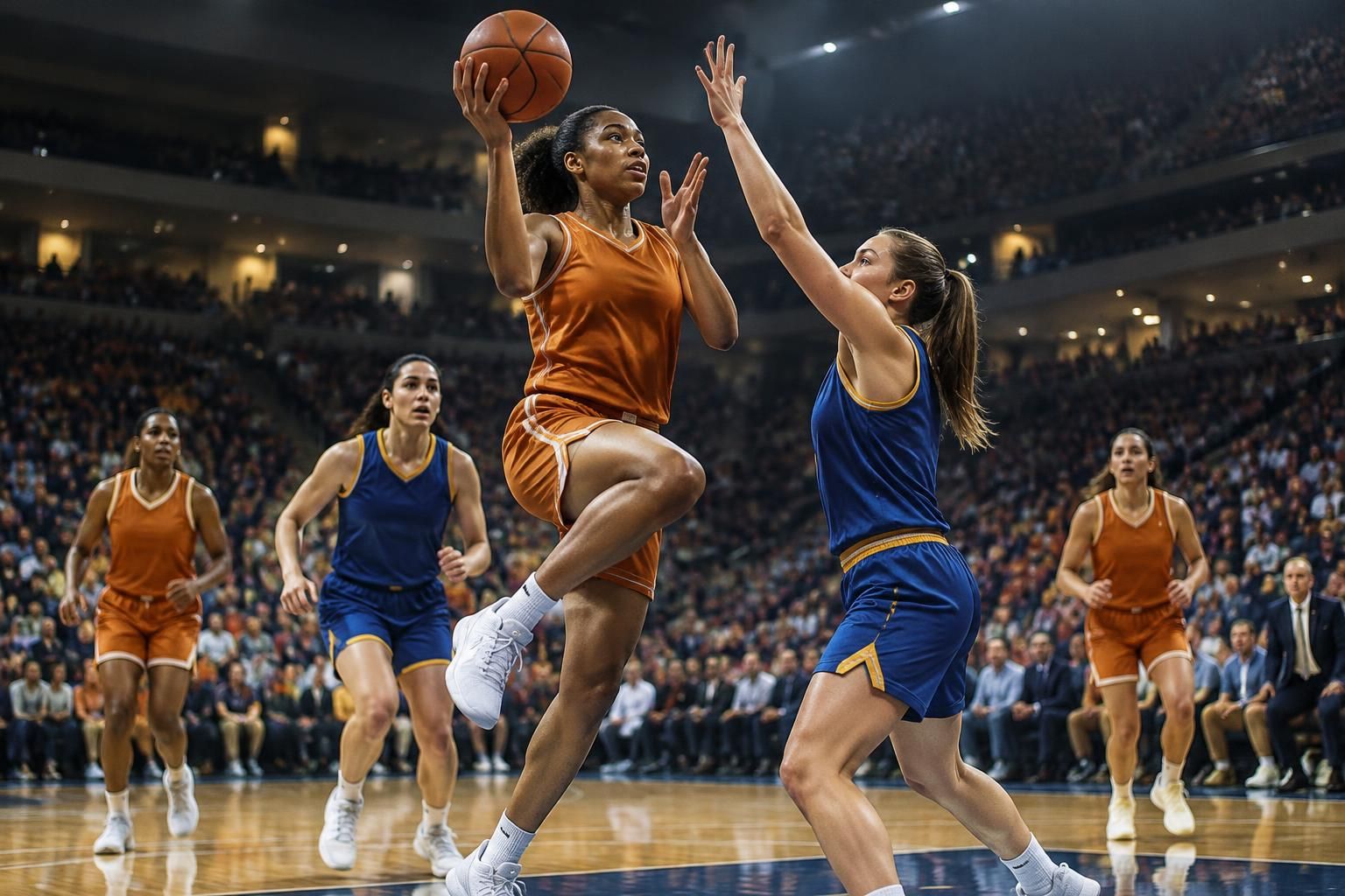 suivez les dernières nouvelles en direct du match d’exhibition de basketball féminin entre texas et ucla : infos, temps forts et réactions.