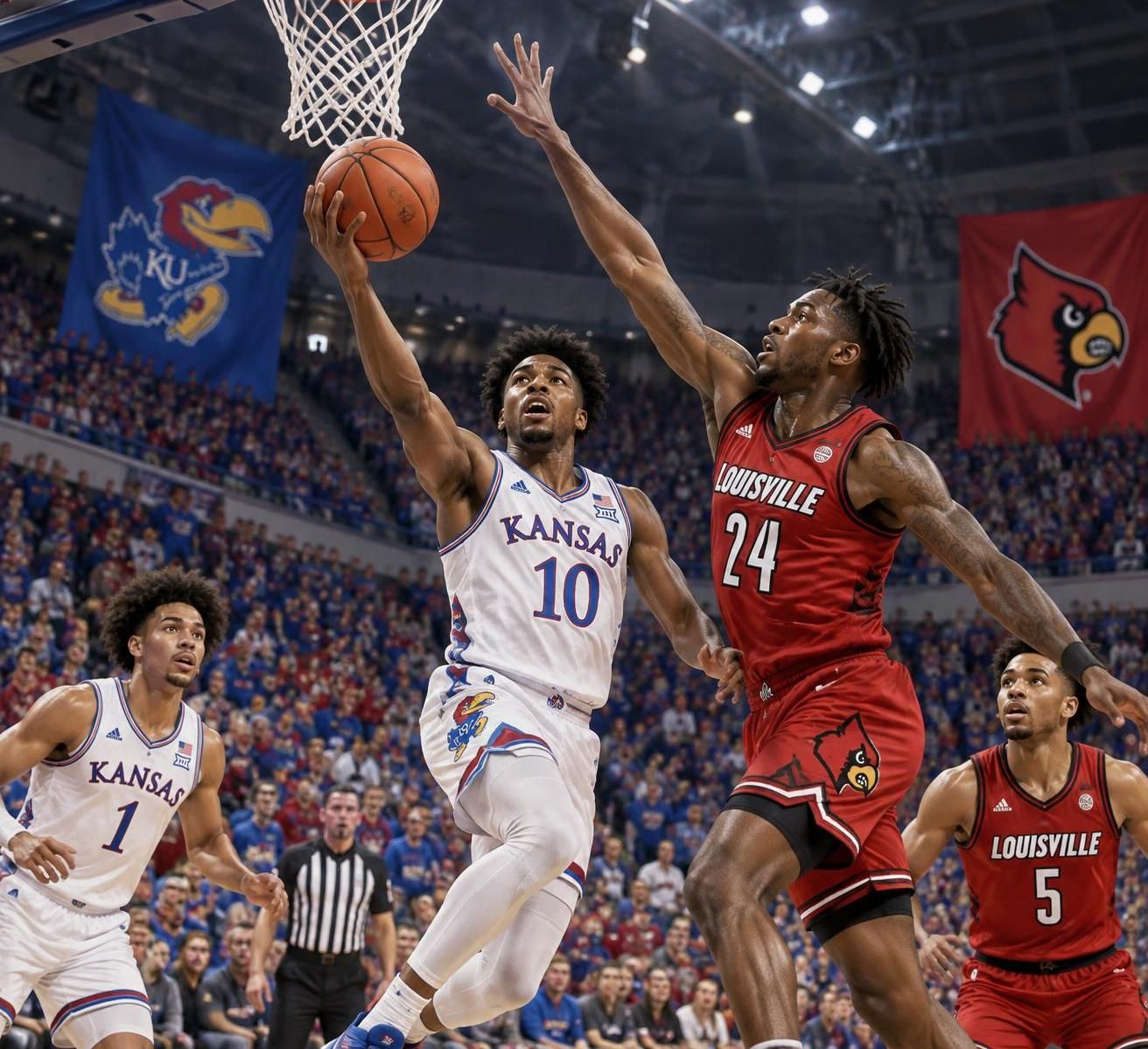 découvrez comment regarder kansas-louisville en basketball : chaîne tv, heure du match et options pour suivre la rencontre en direct.