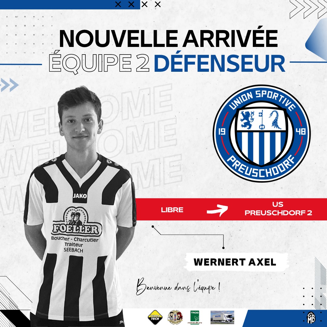 You are currently viewing Mercato: Wernert Axel reprend du service